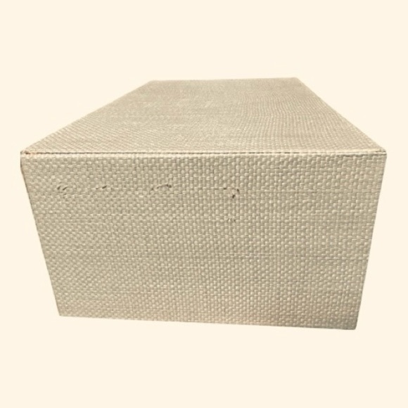 NWT Beige 2-Drawer Jewelry Organizer with Gold Handles – 11”x7”x4” - Picture 7 of 12